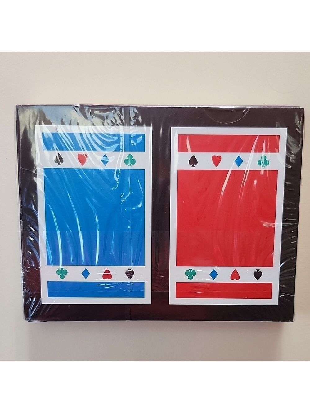 SOLD****Double Deck World Poker Cards Blue Red Bridge Size Smart Colors Avonmore - Picture 3 of 8
